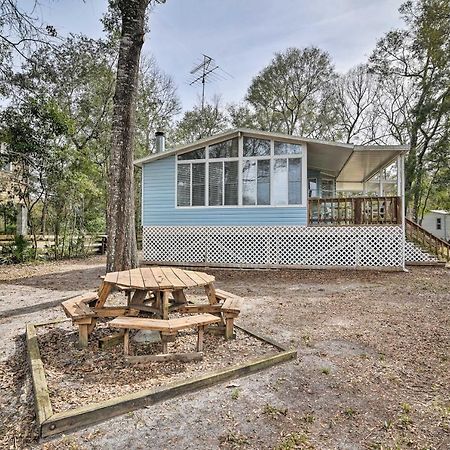 Fishing Paradise With Deck On Suwannee River Branford Buitenkant foto